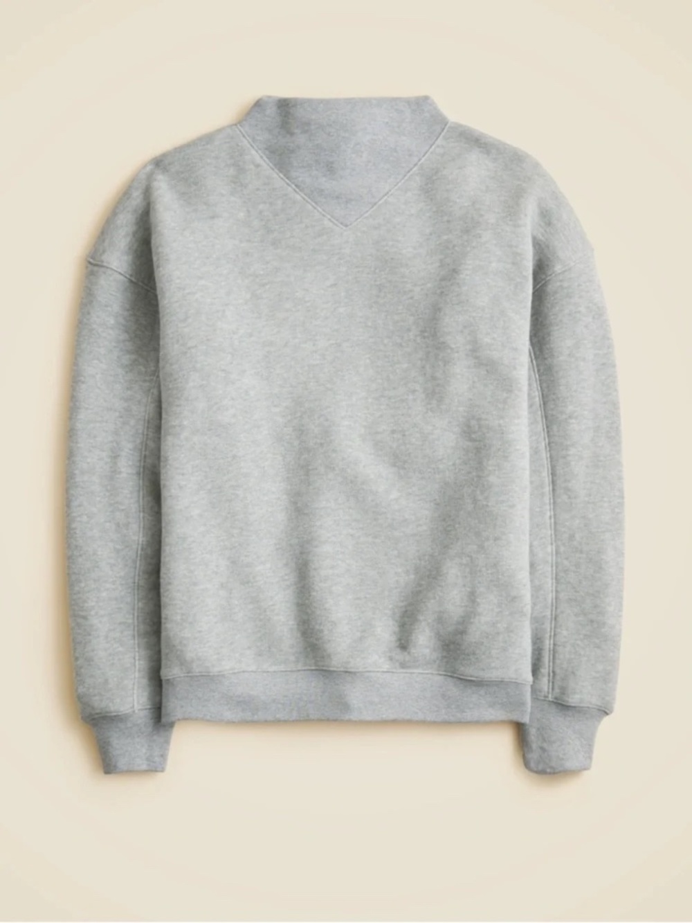 J.Crew Women's Heritage Terry Mockneck Sweatshirt